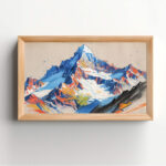 قمة الألوان – Summit of Colors Art Print