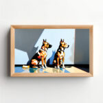 رفاق الضوء – Companions of Light Art Print