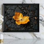 زهرة الذهب على الأرض السوداء – Golden Flower on Black Earth