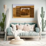 قصر الكوت التاريخي – Al-Koot Palace, Al-Ahsa | Saudi Eastern Heritage Digital Wall Art