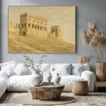 قلعة دارين التاريخية – Tarout Island Darin Fort | Saudi Eastern Heritage Digital Wall Art