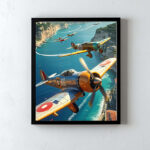 تحليق فوق الساحل الأزرق | Flight Over the Azure Coast