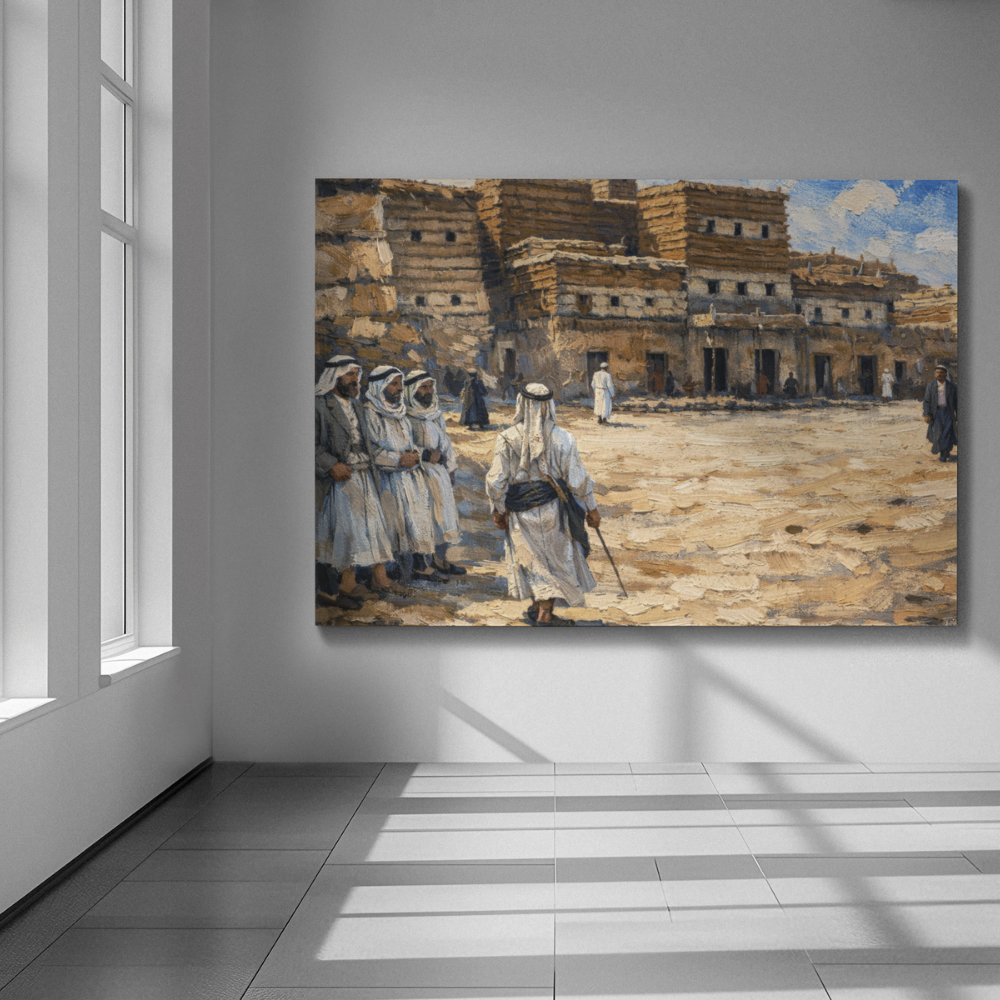 KSA 150 -2025 أبها التاريخية – مشهد من قلب الجنوب | Historic Abha Scene | Aseer Heritage View - الصورة 1