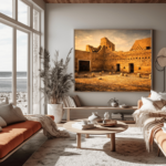 فناء الطين العسيري – هندسة البيوت التاريخية في أبها | Asiri Mud Courtyard – Historic Abha Architecture