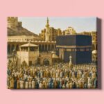 الحرم المكي في حقبة تاريخية – Historic Era of Makkah Sanctuary | الفن الرقمي للتراث الإسلامي