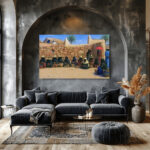 سوق تُنومة في عسير – Tanomah Market, Asir Heritage Scene