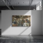 قطار الحجاز – Hejaz Railway Journey (c.1916) | الفن الرقمي للتراث العثماني–الحجازي