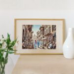 أسواق جدة القديمة – Old Jeddah Souq | الفن الرقمي للعمارة الحجازية التراثية