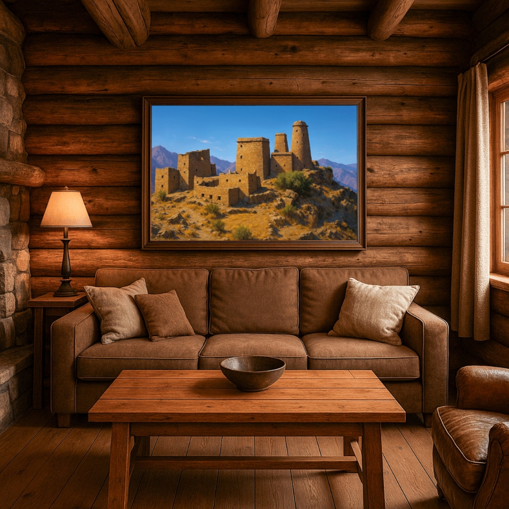 KSA 160-2025 قرية العنقة التاريخية – حصون جيزان الحجرية على قمم الجبال | Al-Anqah Historic Village, Jazan - الصورة 1