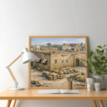 تنومة – جيزان التاريخية بين الحياة اليومية والعمارة الطينية | Tanomah Jazan Historic Clay Town Scene