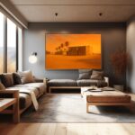 تبوك التاريخية عند الغروب – بيوت النخيل والسكينة الصحراوية | Historic Tabuk at Sunset