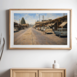 الشارع العام في تبوك قديمًا – نبض الحياة اليومية | Old Main Street of Tabuk