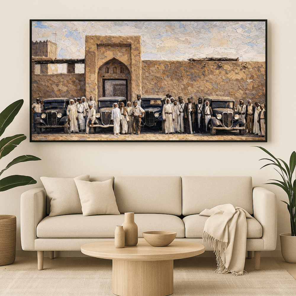 KSA 190-2025 الجبيل التاريخية – بدايات التحول والوجوه الأولى للمدينة | Historic Jubail – Faces of Early Transformation - الصورة 1