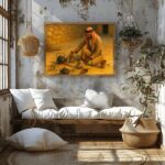 طقوس القهوة السعودية – دفء الضيافة في المشهد النجدي | Saudi Coffee Rituals