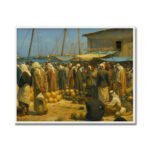 سوق الكويت البحري القديم – Old Kuwait Harbor Market | الفن الرقمي للأسواق الساحلية التراثيه