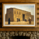 سور الكويت القديم – Old Kuwait City Wall | الفن الرقمي للعمارة الدفاعية التراثي