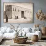 سور الكويت القديم (ما قبل النفط) – Old Kuwait City Wall (Pre-Oil Era) | الفن الرقمي للعمارة الدفاعية