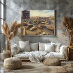 مواقف السيارات في قلب مدينة الكويت | Kuwait City Parking Scene – 1960s