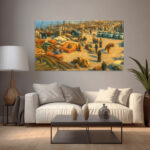 حركة الميناء والأسواق البحرية | Kuwait Harbor Trade Scene