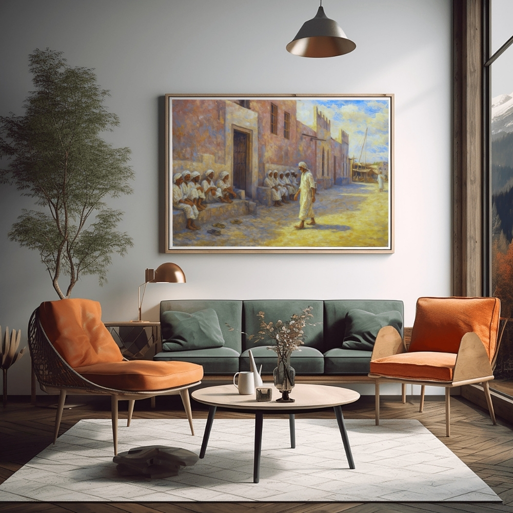 KWT 89-2025 مجلس الحي في الكويت القديمة | Old Kuwaiti Neighborhood Gathering - الصورة 1