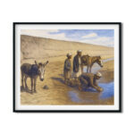 لحظة منسية خارج سور الكويت | Forgotten Moment Beyond Kuwait City Wall – Early 20th Century