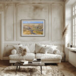 دبي في الخمسينات – البدايات الأولى للتخطيط الحضري Dubai in the 1950s | Early Urban Development Digital Heritage Art