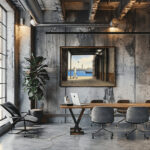 بساطة الزمن على ضفاف الخور – Simplicity & Silence of Old Dubai Timeless Creek Life | Digital Heritage Fine Art