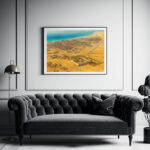 أبوظبي التاريخية قبل النهضة – Historic Abu Dhabi Before the Modern Era Early Coastal Settlement | Digital Restoration Art