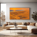 على حافة الرمل والبحر – أبوظبي القديمة عند الغروب Between Sand & Sea – Old Abu Dhabi at Sunset