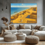 سواحل دبي القديمة في مطلع القرن الماضي – Old Dubai Coastline, Early 20th Century