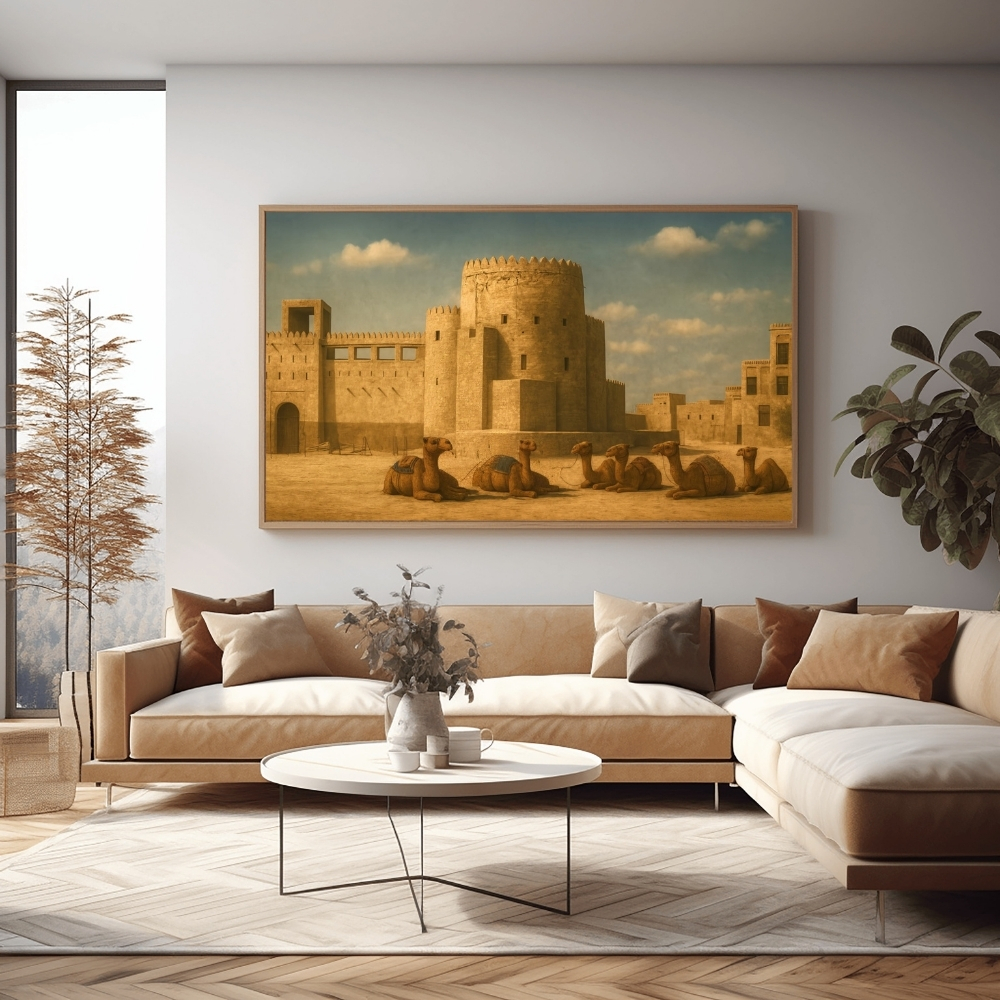 UAE 86-2025 ظل الحصن وهدوء القوافل – الشارقة في زمن الحراسة Under the Fort’s Shadow – Sharjah in the Age of Caravans - الصورة 1