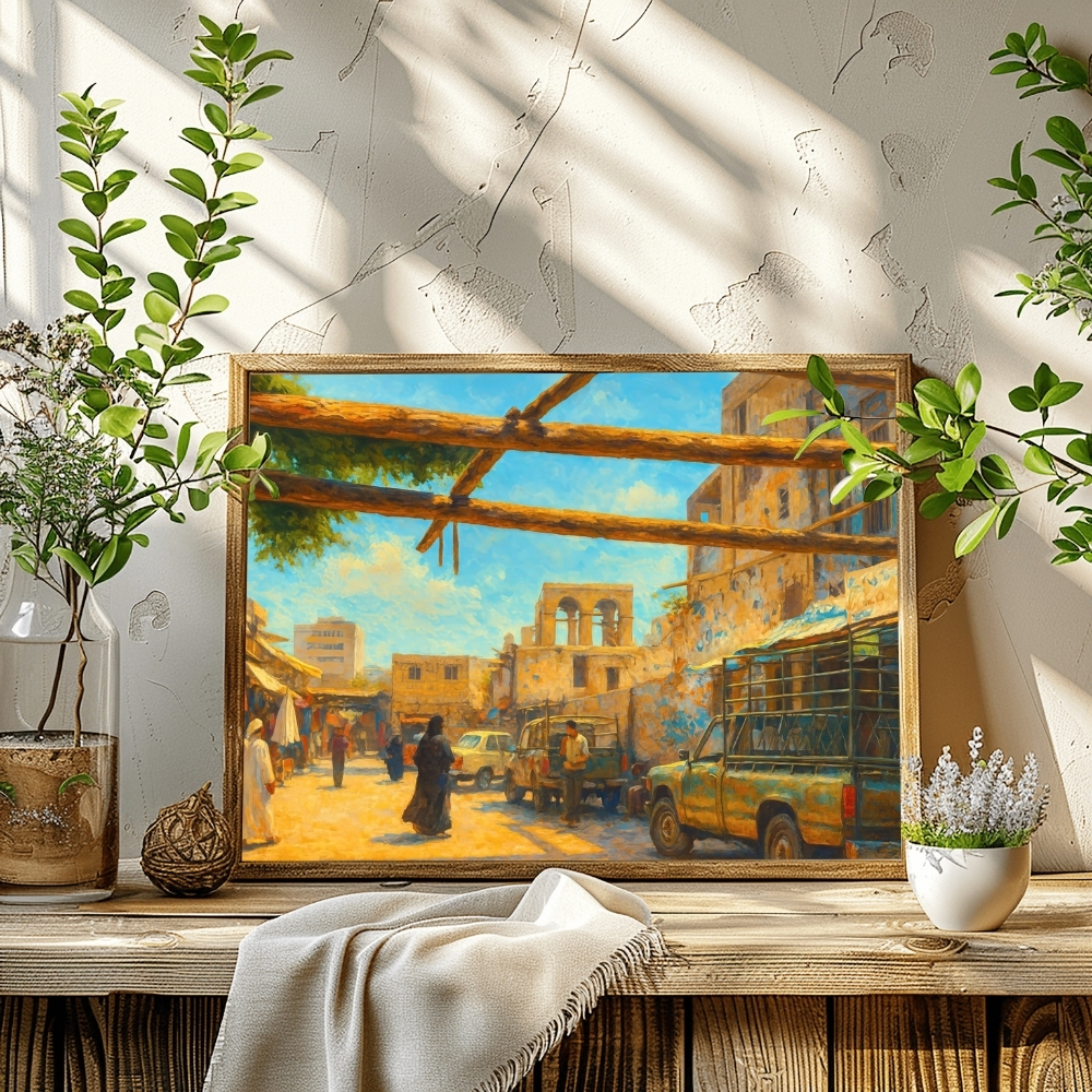 UAE 87-2025 بين الظلال والبسط – أسواق الشارقة كما كانت تنبض Under Wooden Beams – Old Souks of Sharjah in Daily Motion - الصورة 1