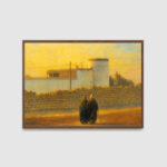 حصن الريان تحت شمس الغروب – Al Rayyan Fort in Golden Dusk Reverie