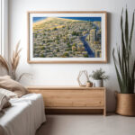 رأس الخيمة بين البحر والمدينة القديمة – Old Ras Al Khaimah Coastal Townscape Panoramic Heritage View from the Northern Emirates