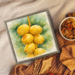 ذهب النخيل في ضوء الواحة – Golden Barhi Dates in Oasis Light