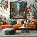 ممر النخيل وعناقيد الوفرة – Palm Avenue of Abundant Dates