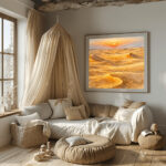 ذهب الرمال تحت شمس الأفق – Golden Sands Beneath the Horizon Sun