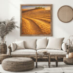 تموجات البادية بلمسة ذهبية – Golden Desert Ripples of Arabia