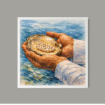 همس اللؤلؤ وعناق الموج – Whisper of Pearls and Ocean Embrace