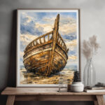 ظل السفينة الراحلة وأثر الزمن – Echo of the Departed Vessel