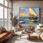 مراكب الخليج القديمة وشراع الرحلة – Traditional Gulf Boats and Sail of Legacy