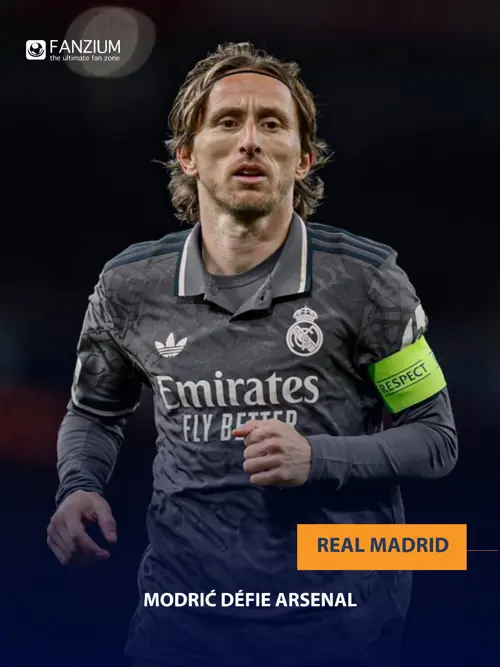 Modrić défie Arsenal