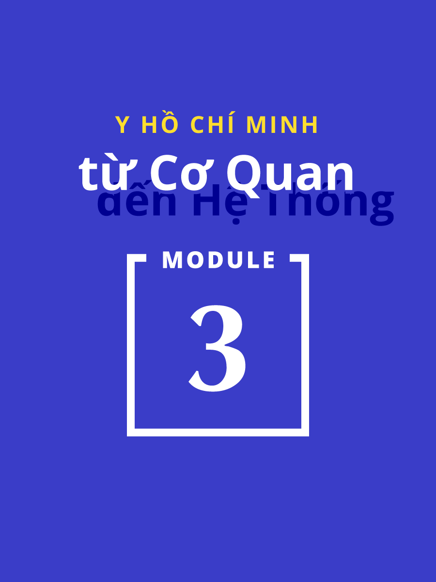Module 3: Từ cơ quan đến hệ thống Y dược Hồ Chí Minh