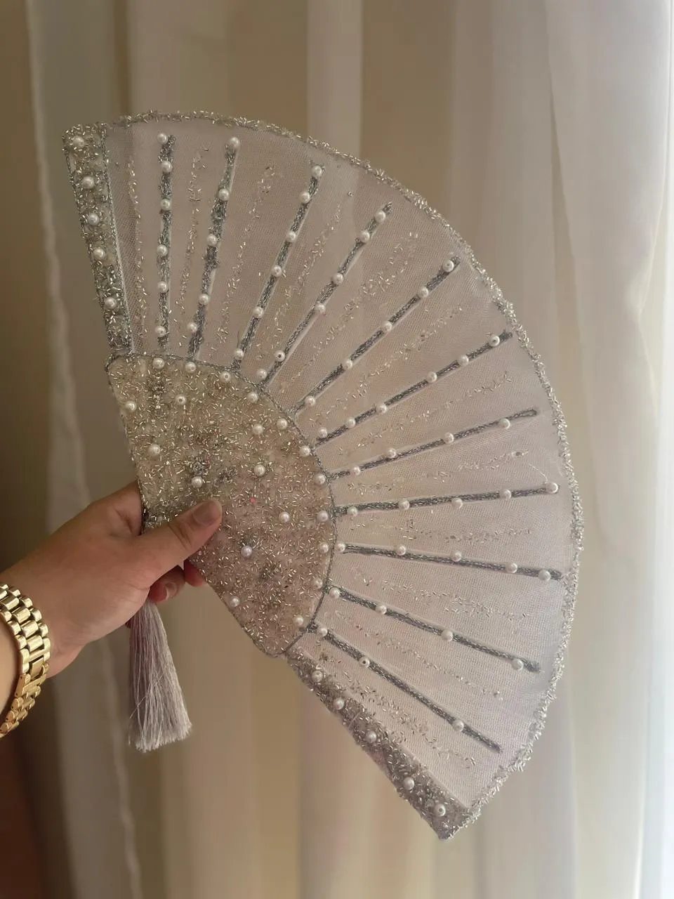 Bridal Hand Fan image 6