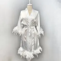 Bridal Satin Robe thumbnail 11