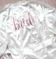 Bridal Satin Robe thumbnail 4