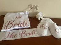 Bridal Satin Robe thumbnail 12