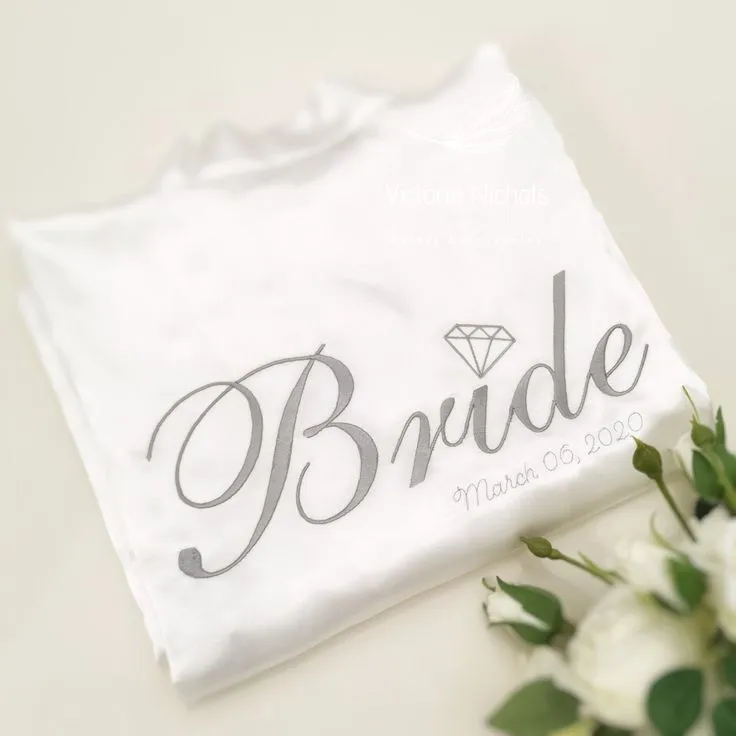 Bridal Satin Robe image 3