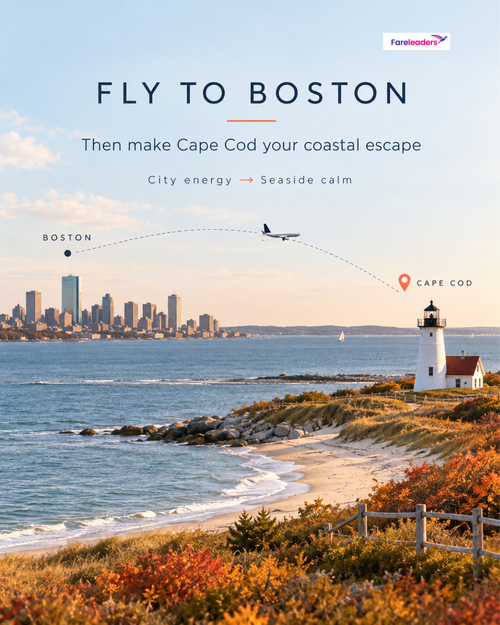 Explore Cape Cod’s beautiful beaches, historic lighthouses, charming coastal towns, and scenic ocean views with this complete travel guide.