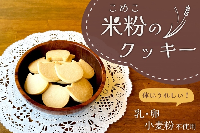 【オフ会でも配りやすい】米粉の無限クッキー(乳・卵・小麦粉不使用)30g×5袋